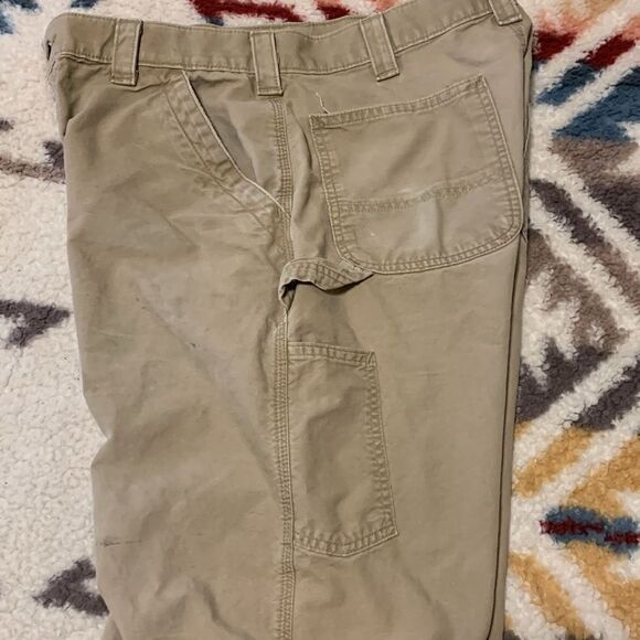 CARHARTT, dungaree, well loved, 36x32 - Picture 6 of 13